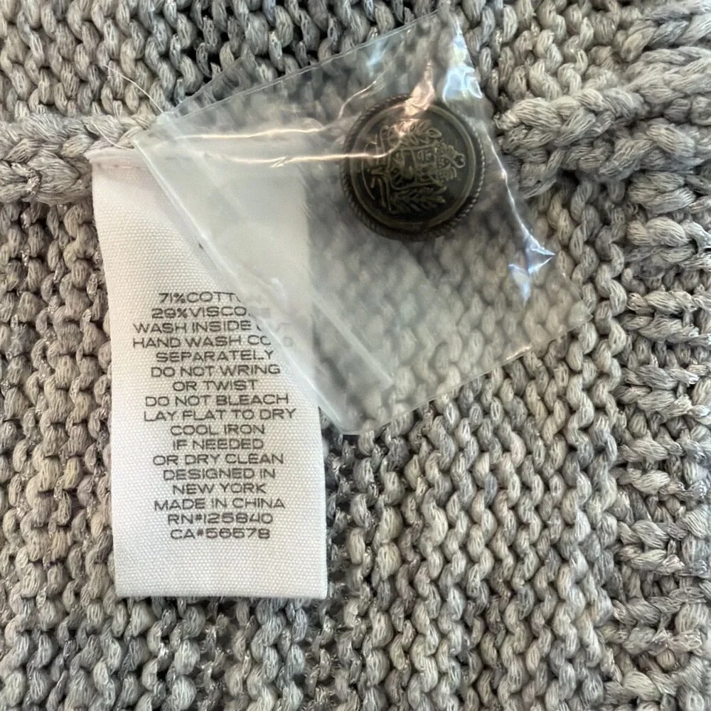 Intermix Kaia Knit Open Front Cardigan 0 Old Money French Girl Country Club Prep